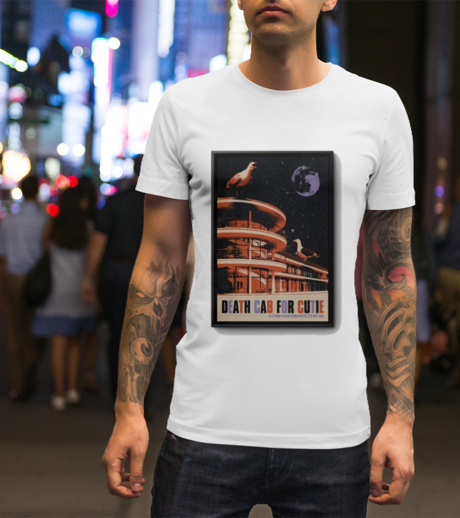 Death Cab For Cutie De La Warr Pavilion Bexhill UK September 2026 T-Shirt