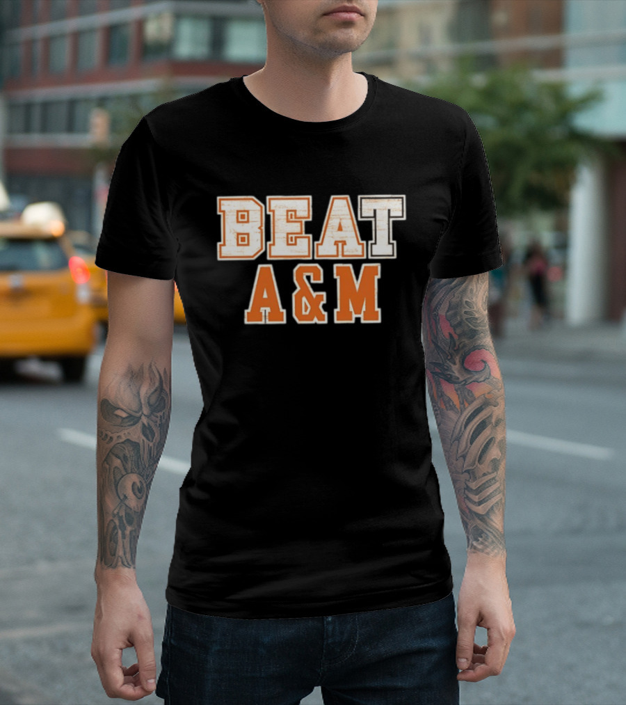 Texas Longhorns Beat A&M NCAA 2026 T-Shirt
