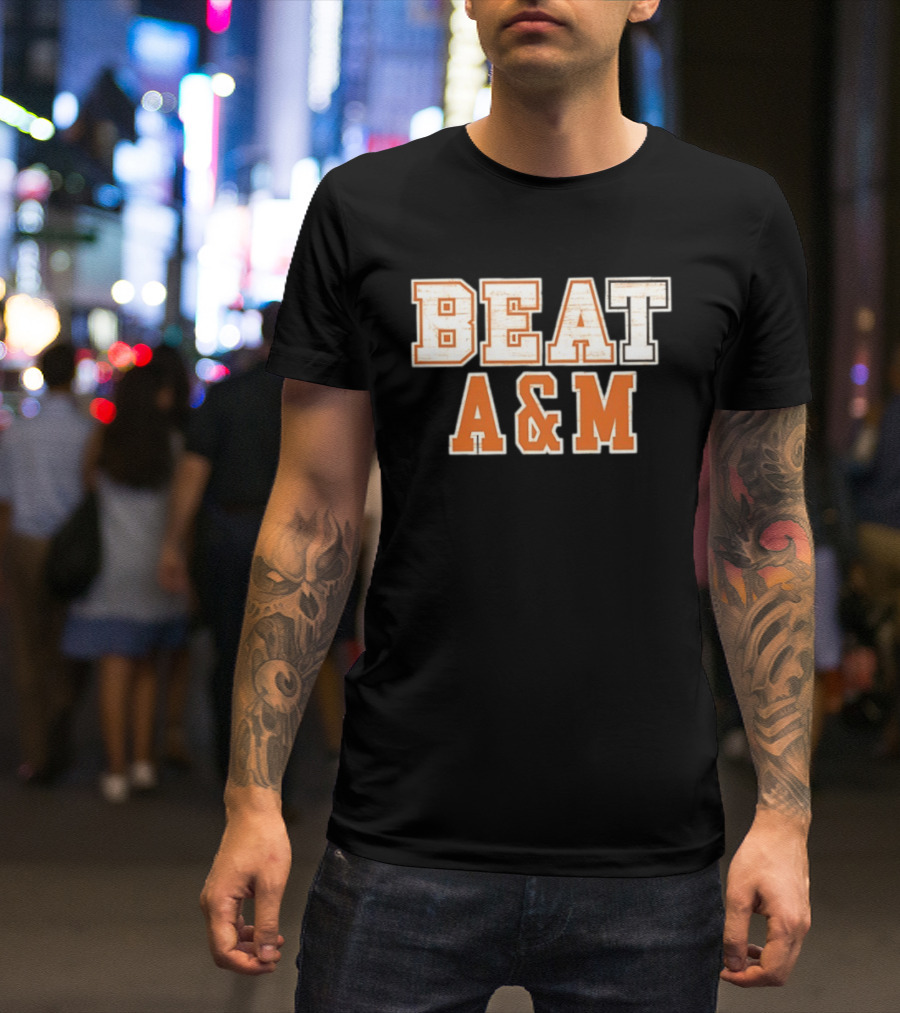 Texas Longhorns Beat A&M NCAA 2026 T-Shirt