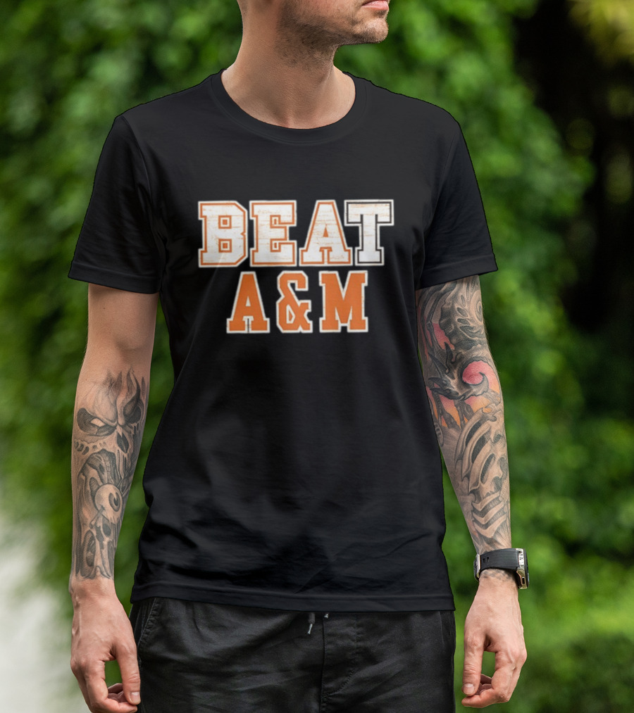 Texas Longhorns Beat A&M NCAA 2026 T-Shirt