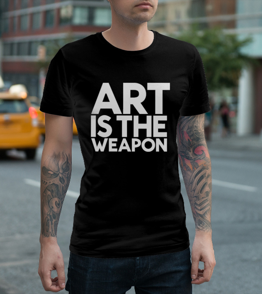 Original My Chemical Romance Art Is The Weapon The Black Parade T-Shirt