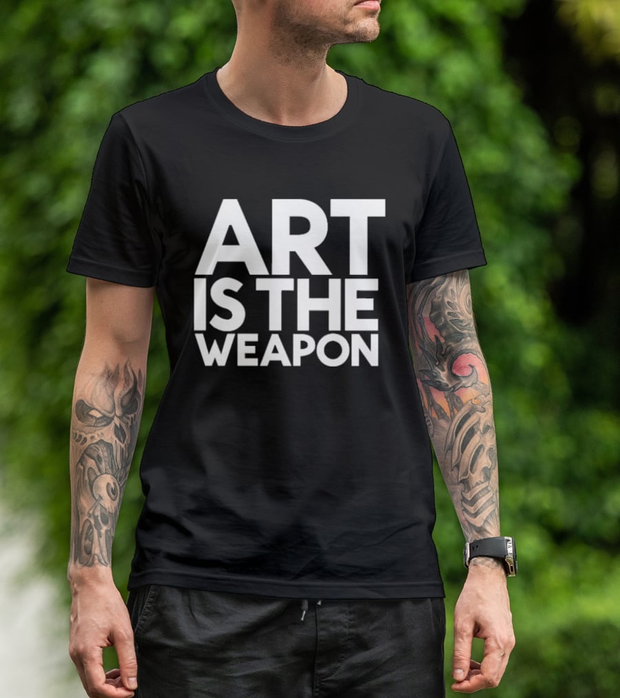 Original My Chemical Romance Art Is The Weapon The Black Parade T-Shirt