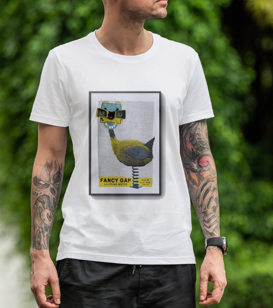 FANCY GAP With Young Mister Flat Iron Greensboro NC October 1 2026 T-Shirt