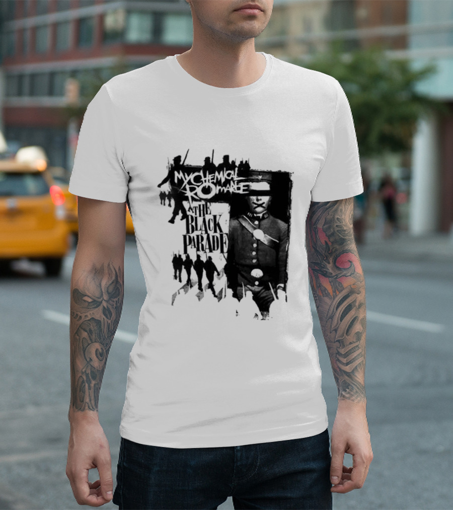 Original My Chemical Romance The Black Parade Warpath Limited Edition T-Shirt