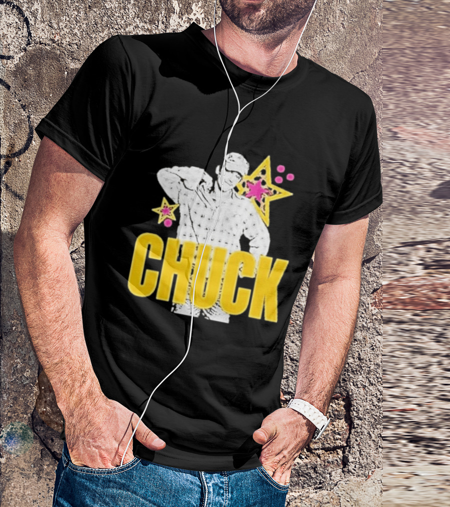 CHUCK Original Role Model Timely Hourglass Stars And Plaid T-Shirt