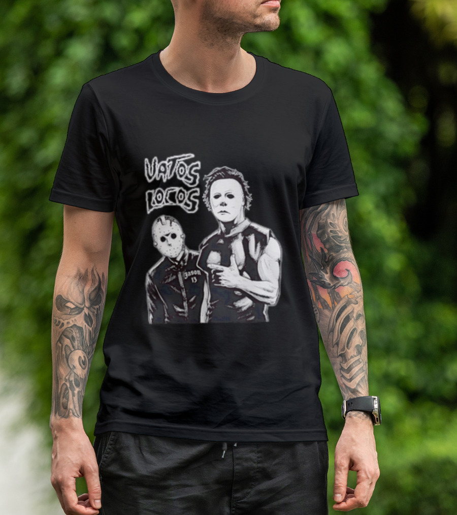 Vatos Locos Jason 13 Michael Myers Halloween 2026 T-Shirt