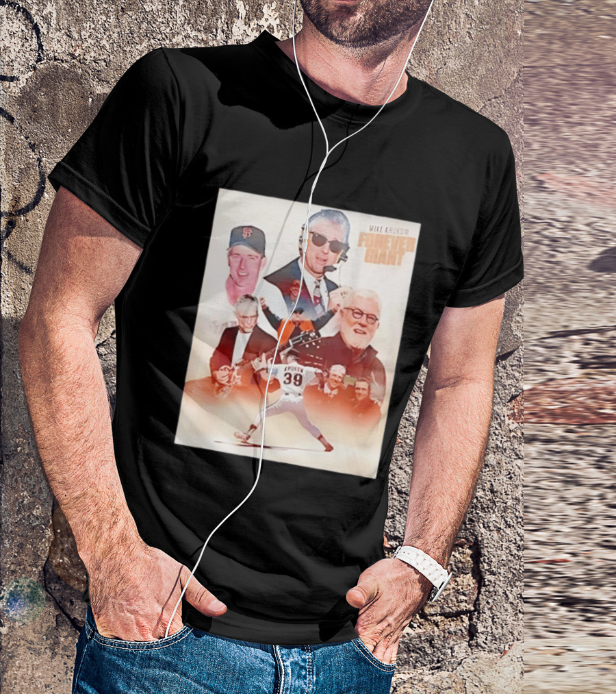 Mike Krukow San Francisco Giants Forever Giant 2026 Celebrating Iconic Moments T-Shirt