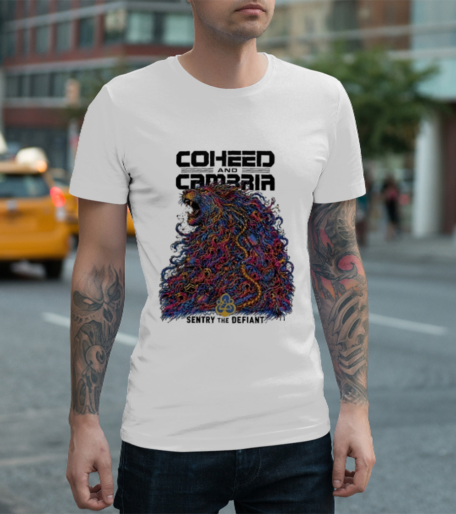 Coheed And Cambria Sentry The Defiant Neverender Red Rocks Amphitheatre Morrison Colorado September 29 2026 T-Shirt