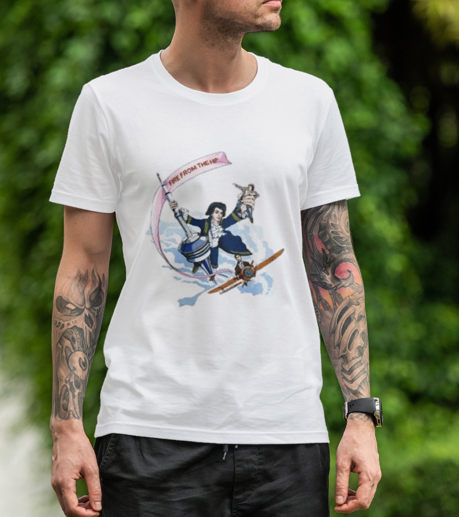 Finn Wolfhard Store Limited Edition Fire From The Hip Toronto CN Tower Aviation T-Shirt