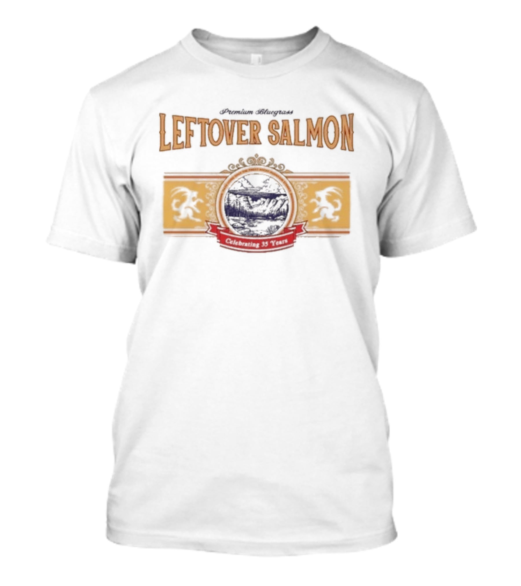 Leftover Salmon 35th Anniversary Soundtrack Of The Sea Journey T-Shirt