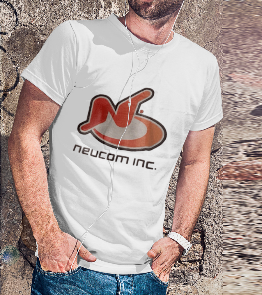 Neucom Inc N Red Orange Swirl T-Shirt