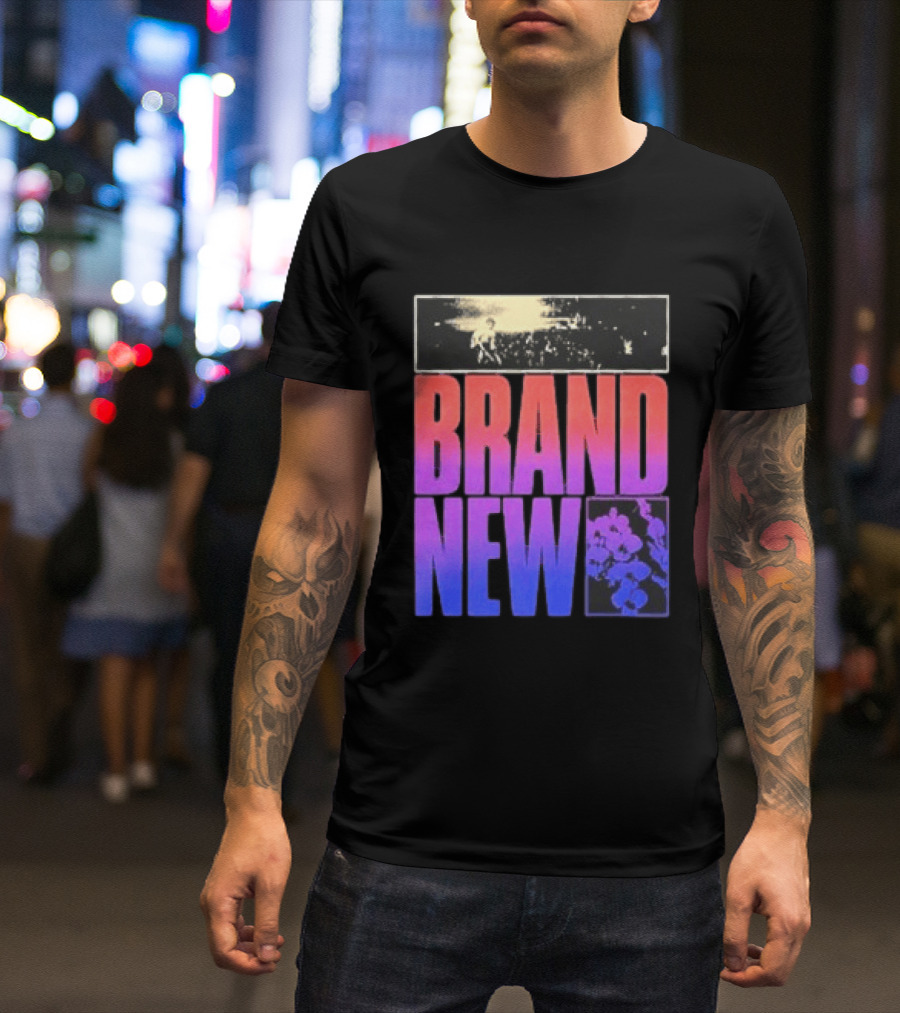 Brand New The Devil And God Are Raging Inside Me Tour 2026 7 Years + 13 Final Concert Dates T-Shirt
