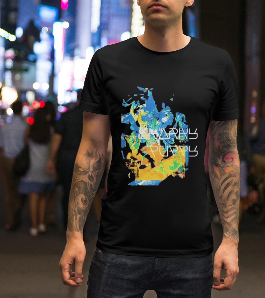Snarky Puppy Somni Album Abstract Colorful T-Shirt