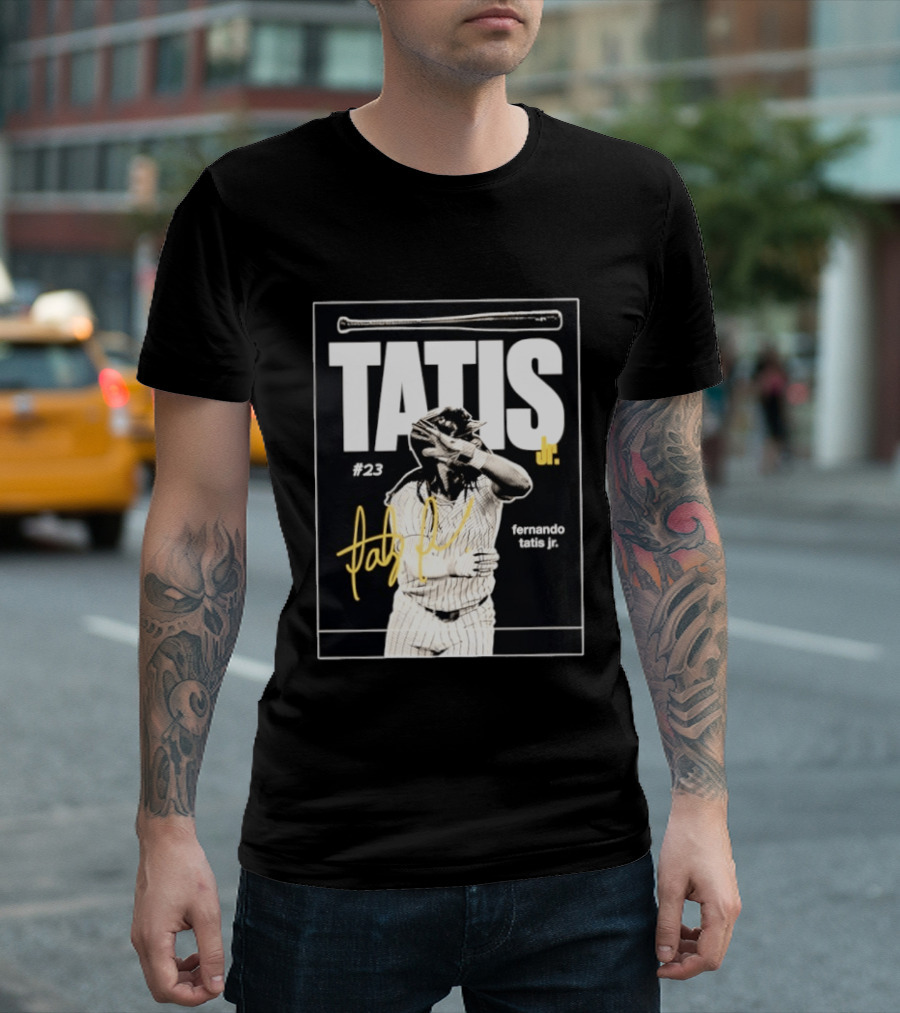 Fernando Tatis Jr #23 Bat Flip San Diego Padres Tatis Jr T-Shirt