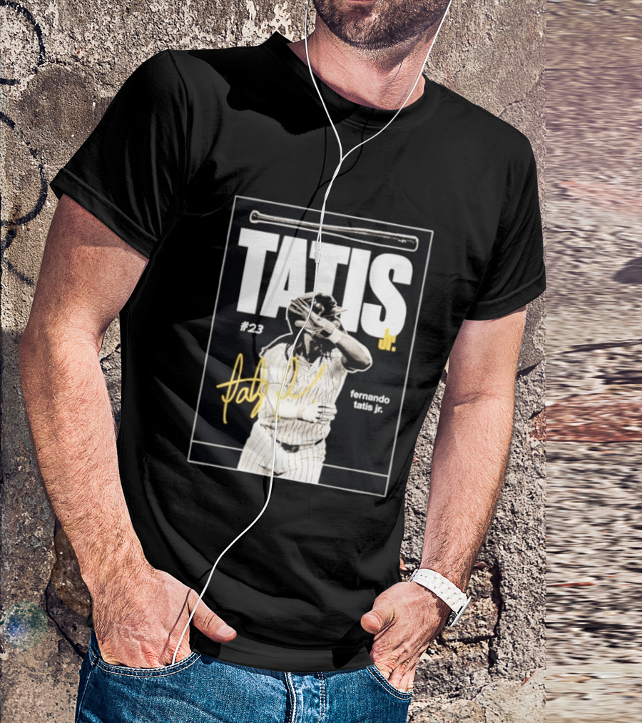 Fernando Tatis Jr #23 Bat Flip San Diego Padres Tatis Jr T-Shirt