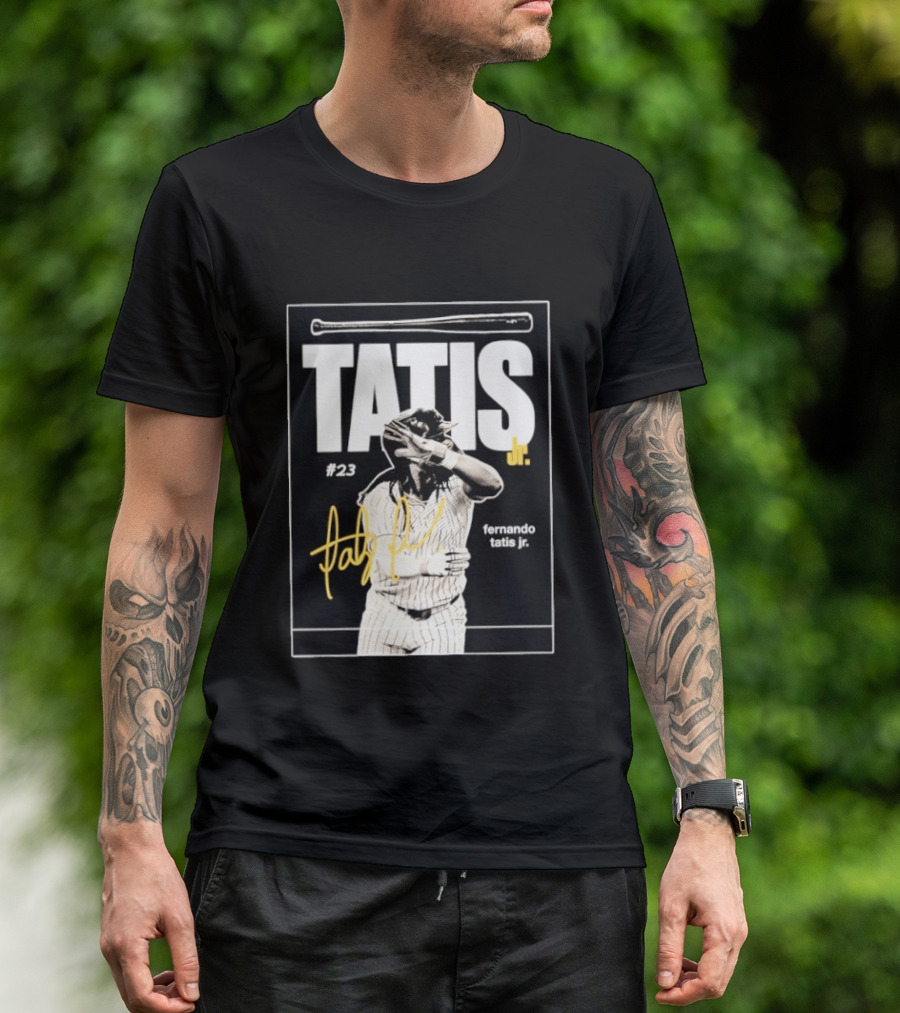 Fernando Tatis Jr #23 Bat Flip San Diego Padres Tatis Jr T-Shirt