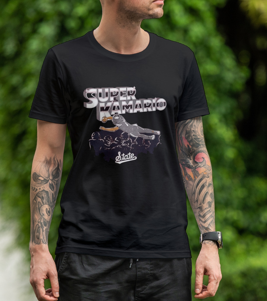 Super Kamario State Bulldogs Football Dive T-Shirt