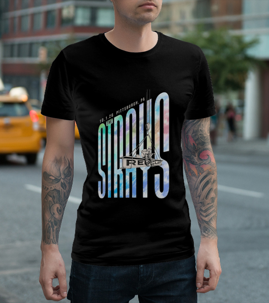 The Red Clay Strays Pittsburgh PA October 1 2026 Concert T-Shirt