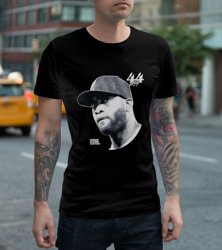 Yordan Alvarez 44 Houston Astros Lineage Series Baseball Player T-Shirt