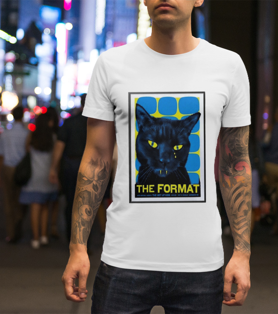 The Format With The Get Up Kids Cat's Cradle Carrboro NC 2026 Tour T-Shirt