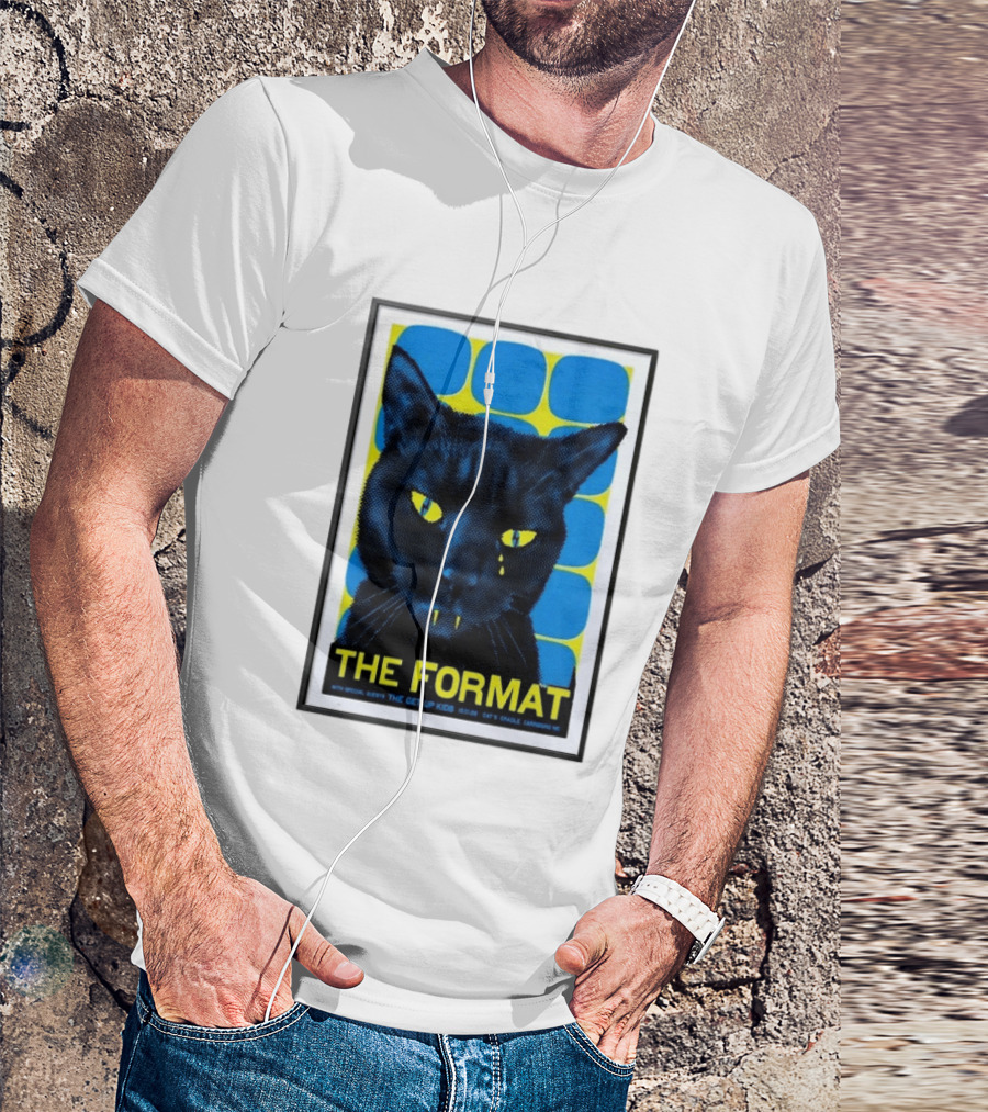 The Format With The Get Up Kids Cat's Cradle Carrboro NC 2026 Tour T-Shirt