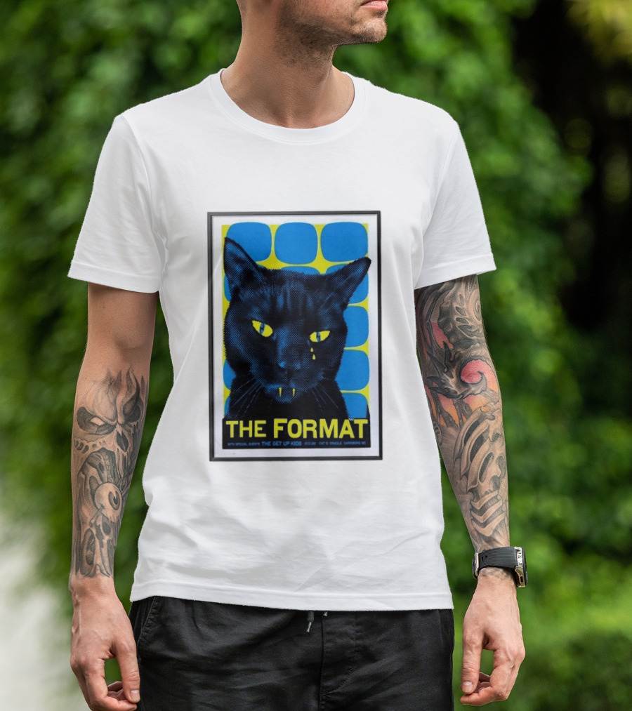 The Format With The Get Up Kids Cat's Cradle Carrboro NC 2026 Tour T-Shirt