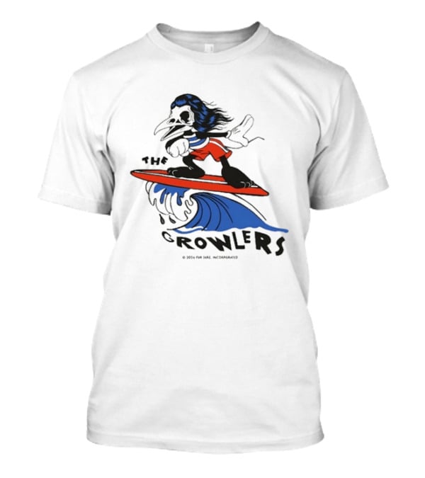 The Growlers Surfing Bird Character 2026 Tour Exclusive T-Shirt