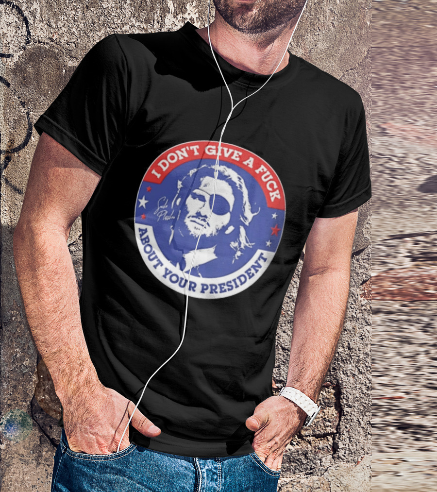 Escape From New York Snake Plissken I Don't Give A Fuck About Your President T-Shirt