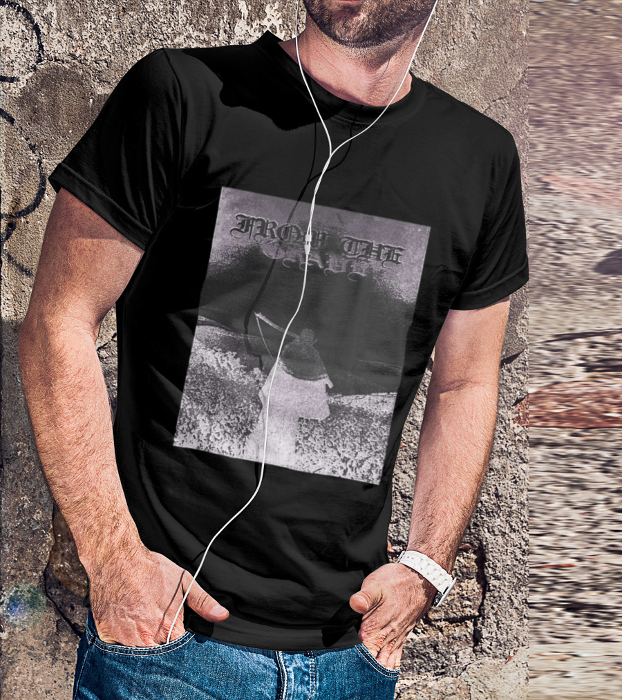 Farmer's Daughter Store From The Grave Longsleeve Gothic Reaper Scene T-Shirt