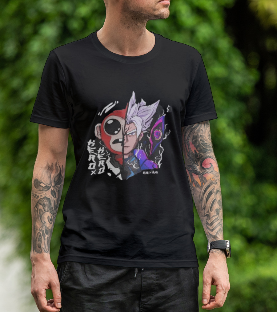 Neutor Store Superhero Fusion Hero X Hero Collection Japan Anime Manga T-Shirt