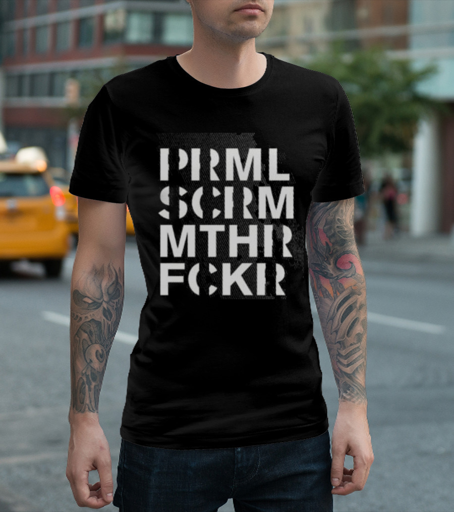 Primal Scream Mthr Fckr Trucker Hat T-Shirt