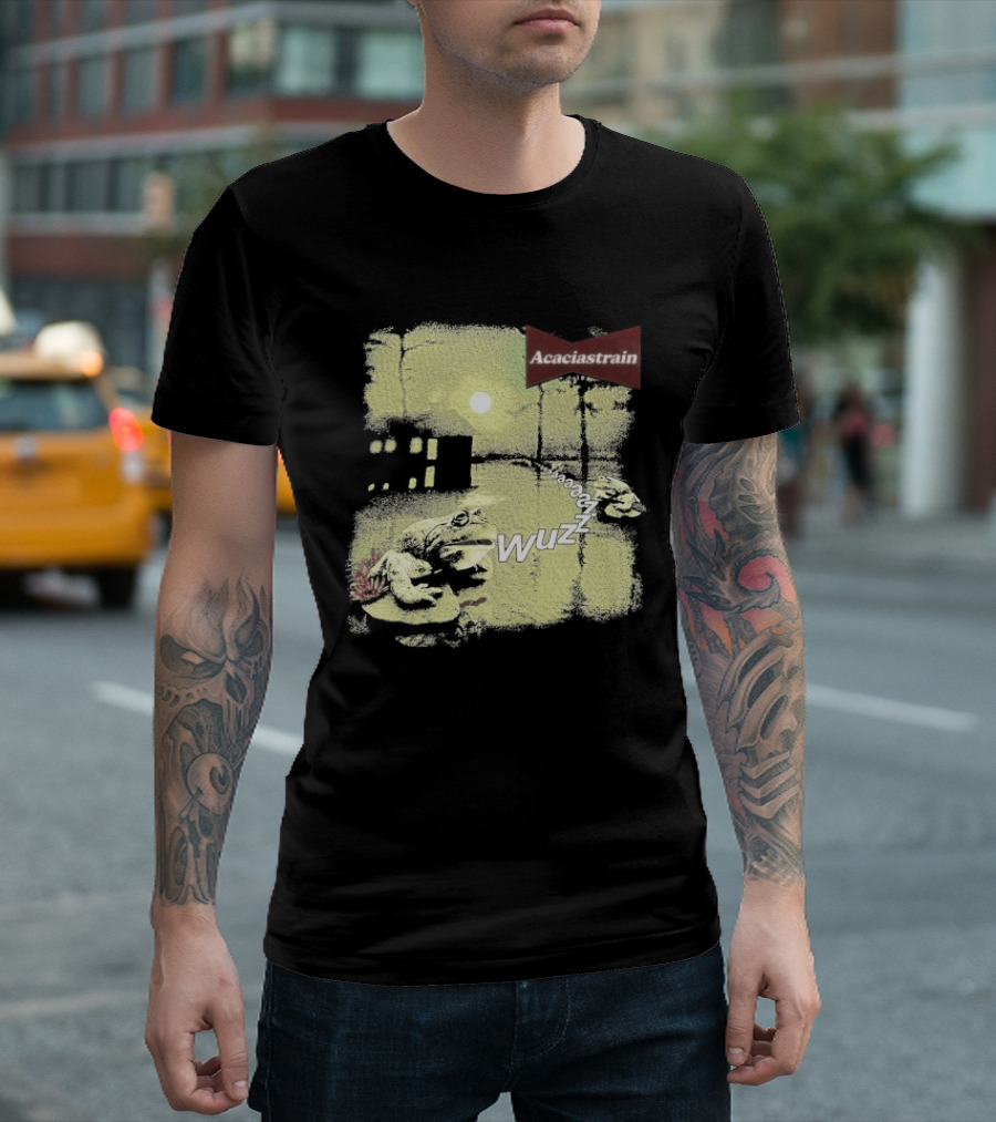 Acacia Strain Wuzza Bud Frog Vintage Humor T-Shirt