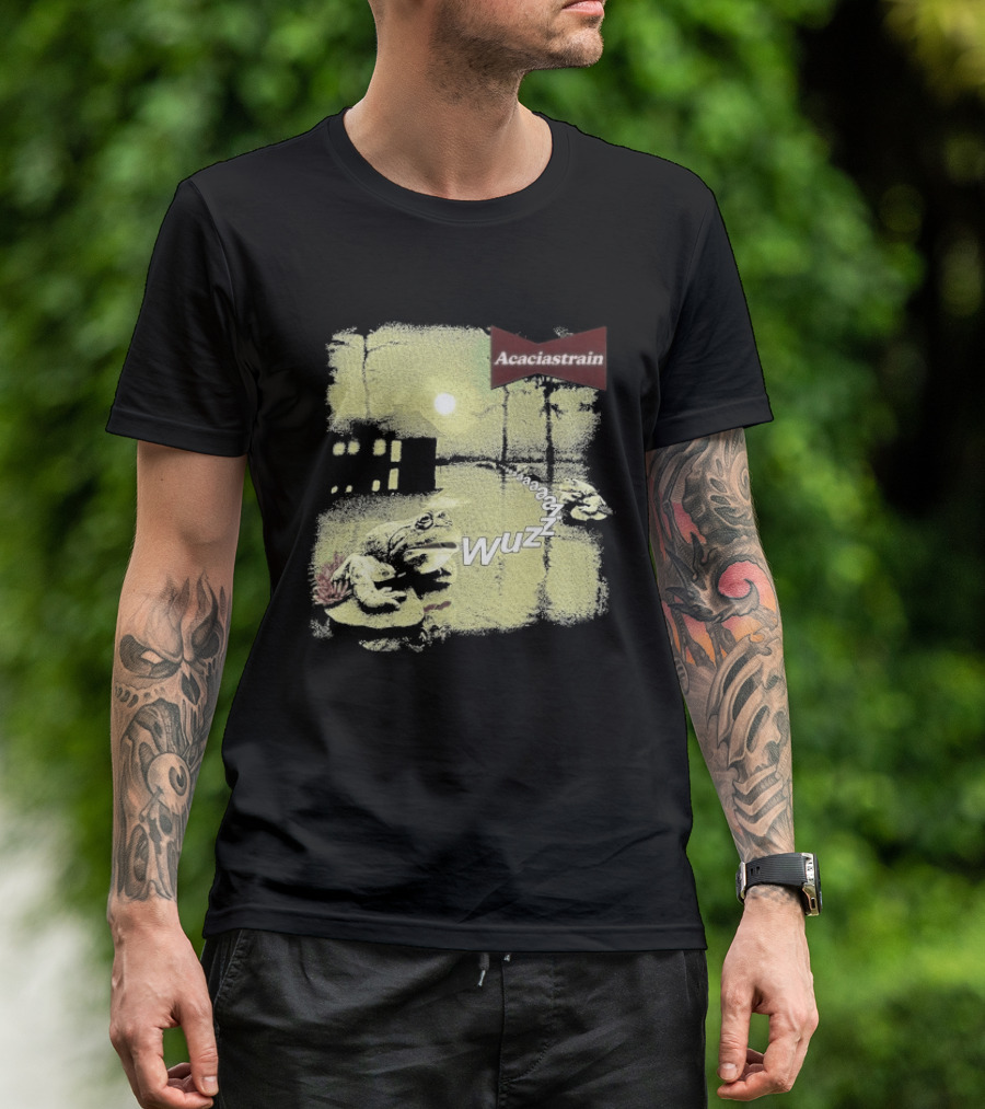 Acacia Strain Wuzza Bud Frog Vintage Humor T-Shirt