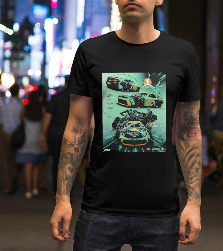 Tyler Reddick 45 Camry Jordan Monstars Las Vegas Racing T-Shirt