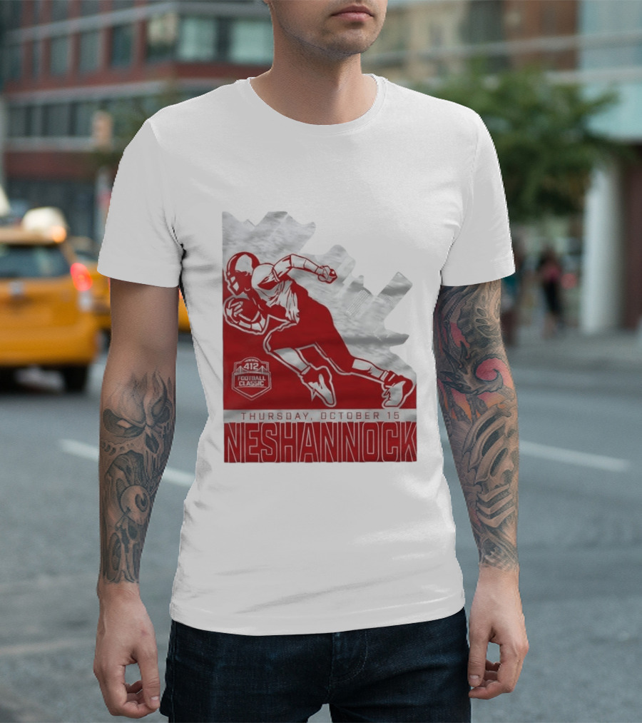 412 Football Classic Neshannock Thursday October 15 T-Shirt