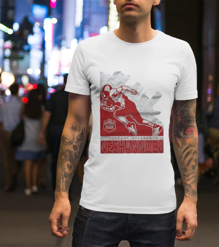 412 Football Classic Neshannock Thursday October 15 T-Shirt
