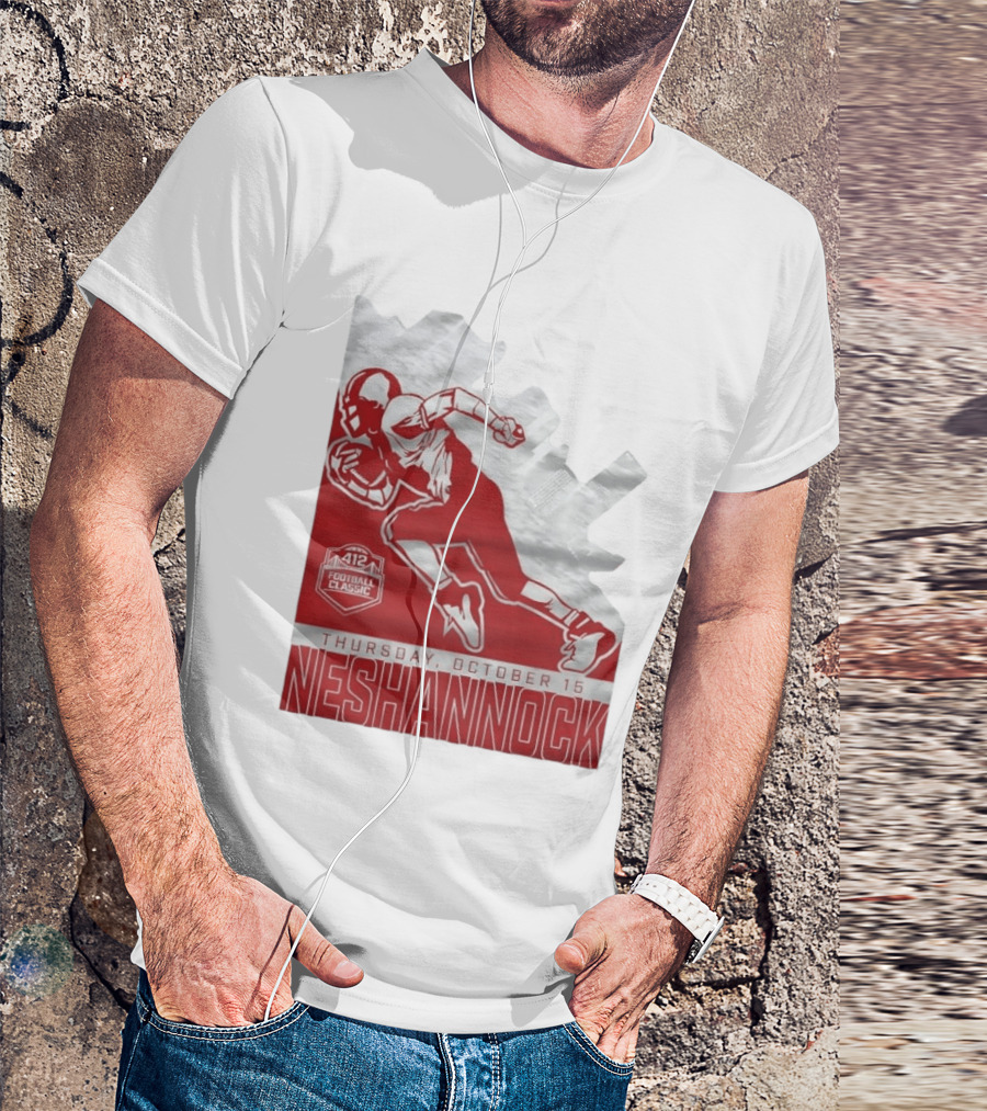 412 Football Classic Neshannock Thursday October 15 T-Shirt