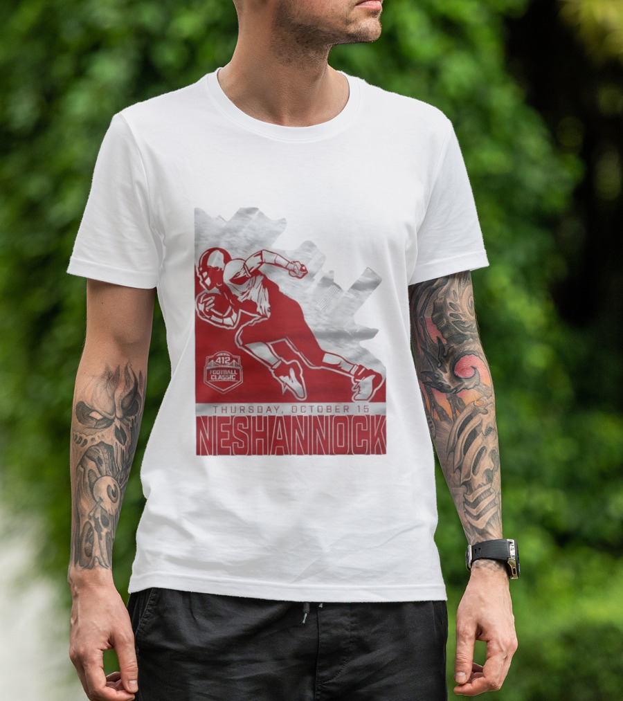 412 Football Classic Neshannock Thursday October 15 T-Shirt