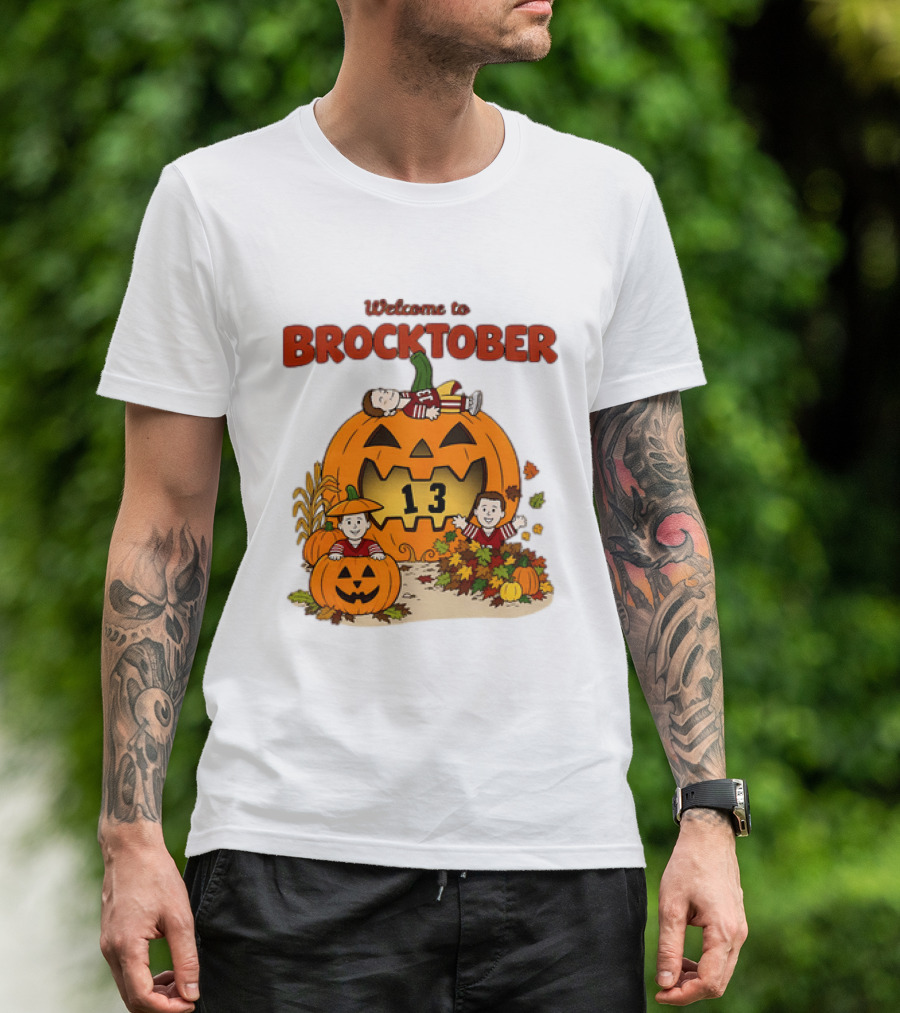 Welcome To Brocktober Pumpkin 13 Fall Festival T-Shirt