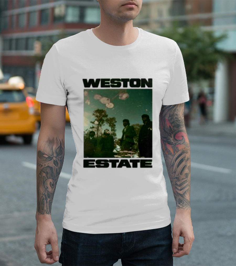 Weston Estate Open Season Vintage Aesthetic Reflection Scene T-Shirt