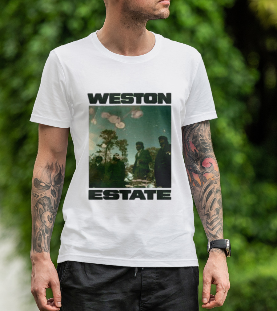 Weston Estate Open Season Vintage Aesthetic Reflection Scene T-Shirt