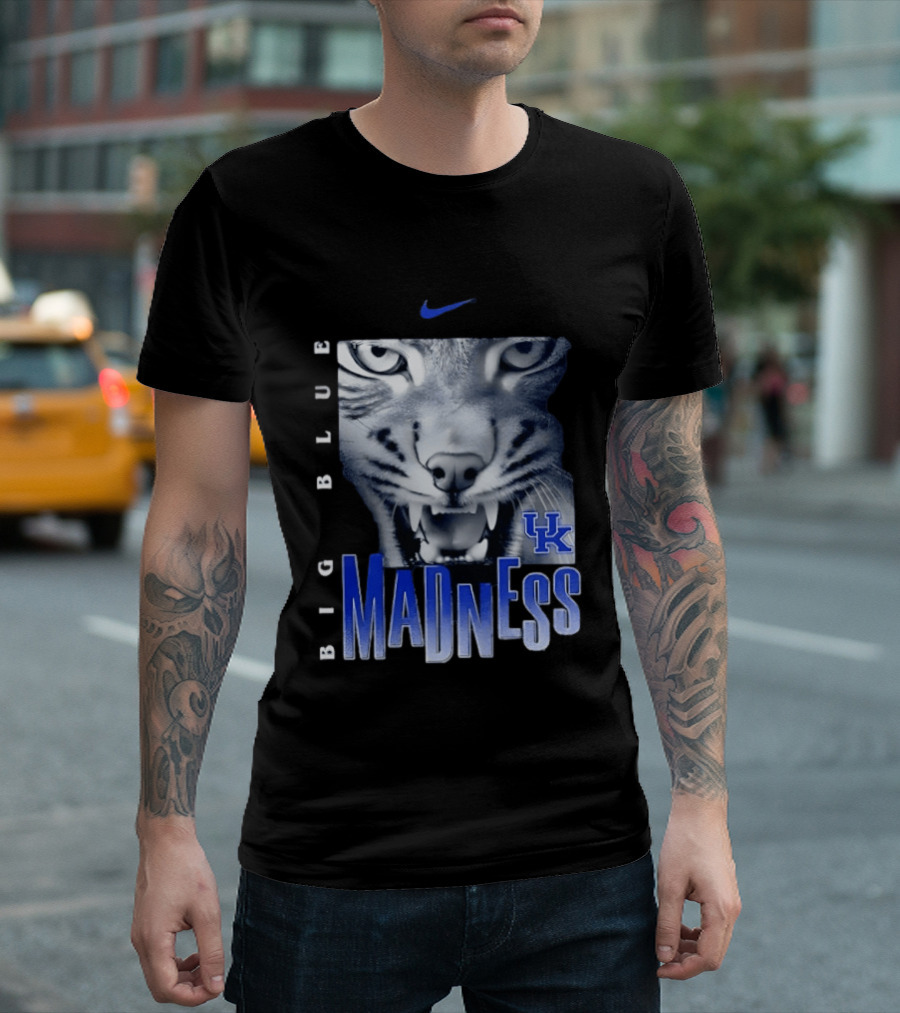 Kentucky Wildcats Big Blue Madness UK Nike Big Head T-Shirt