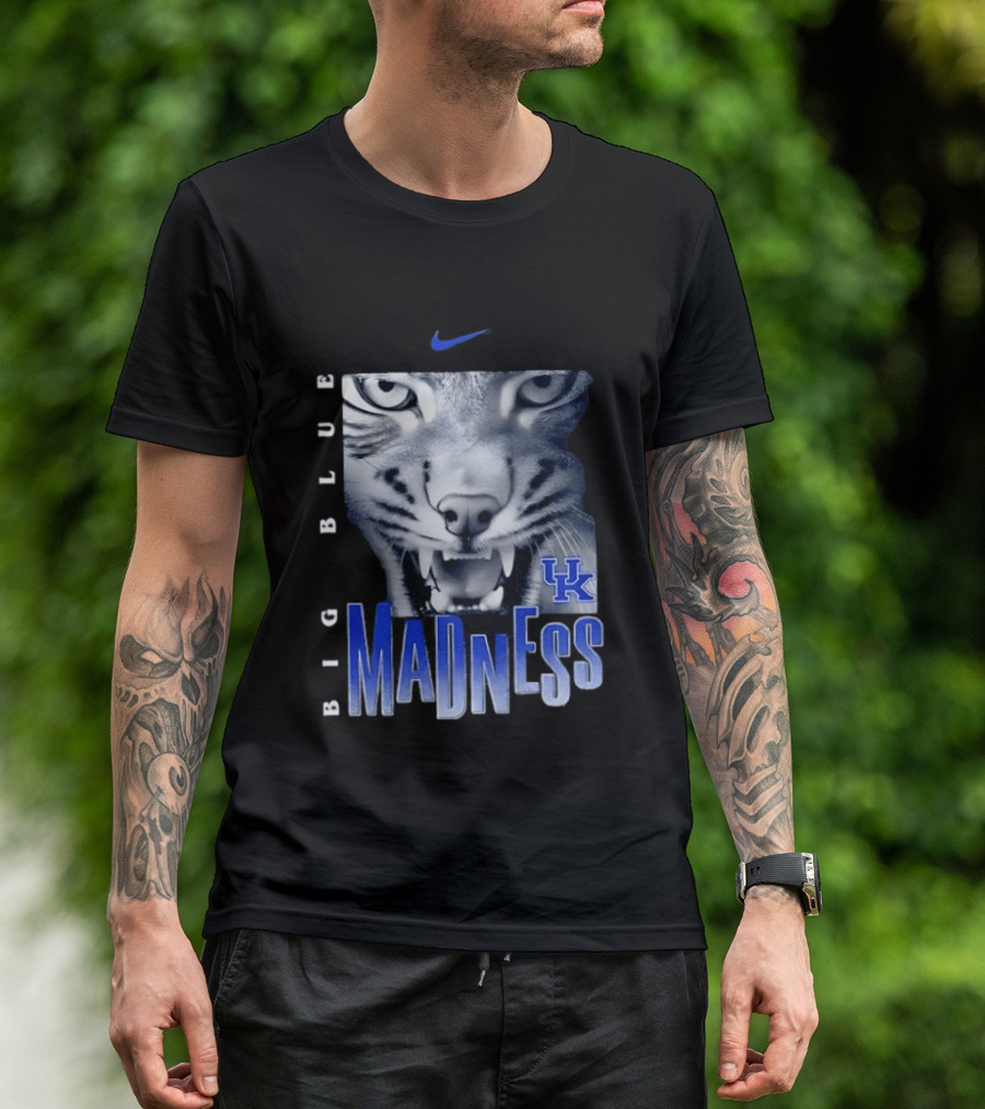 Kentucky Wildcats Big Blue Madness UK Nike Big Head T-Shirt