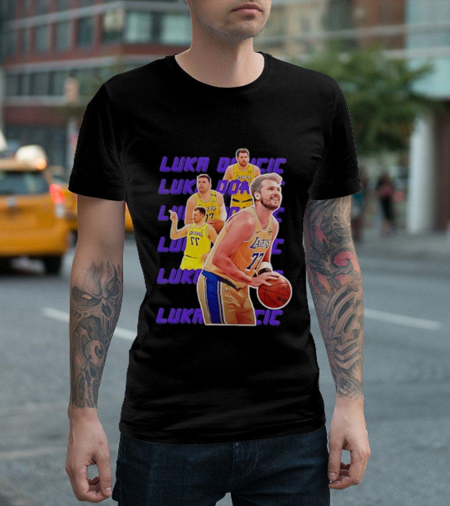 Luka Doncic Los Angeles Lakers 2026 Basketball Player 77 T-Shirt
