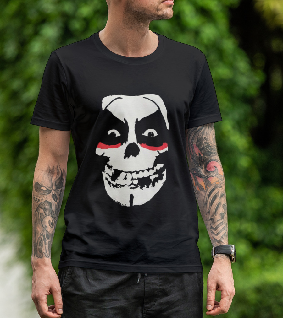 Middle Of Beyond Store Misfitshausen Misfits X Danhausen Fiend Skull T-Shirt