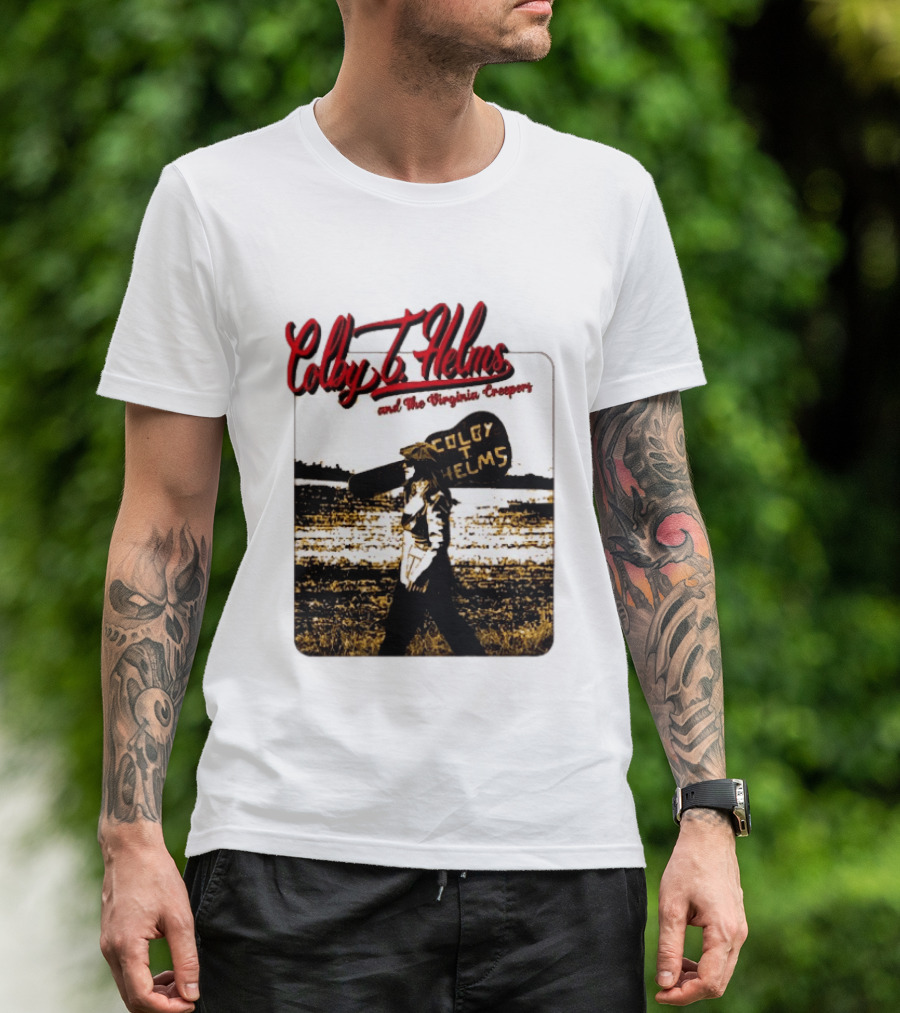 Colby Helms And The Virginia Creepers Travelin' Man Acoustic Journey T-Shirt