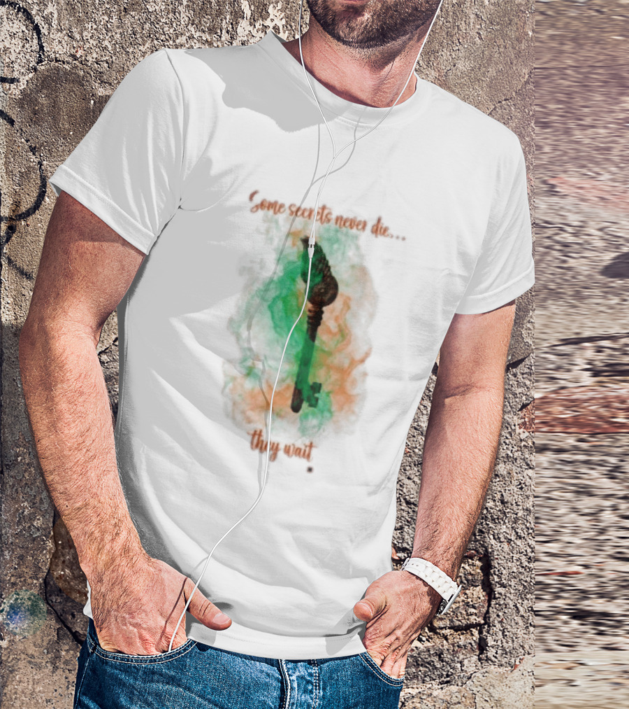 Detroit Red Wings The Witch Freida McFadden Some Secrets Never Die They Wait Mystical Key T-Shirt