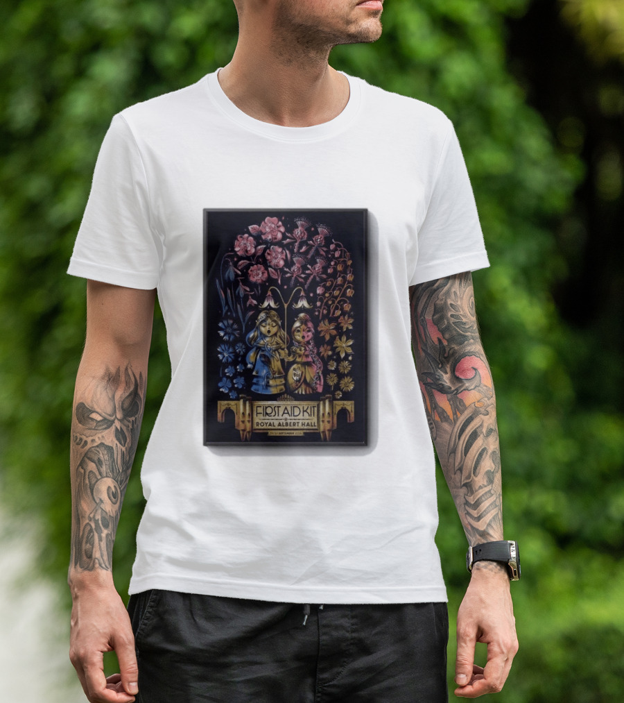 First Aid Kit September 29 30 2026 Royal Albert Hall London With Floral T-Shirt