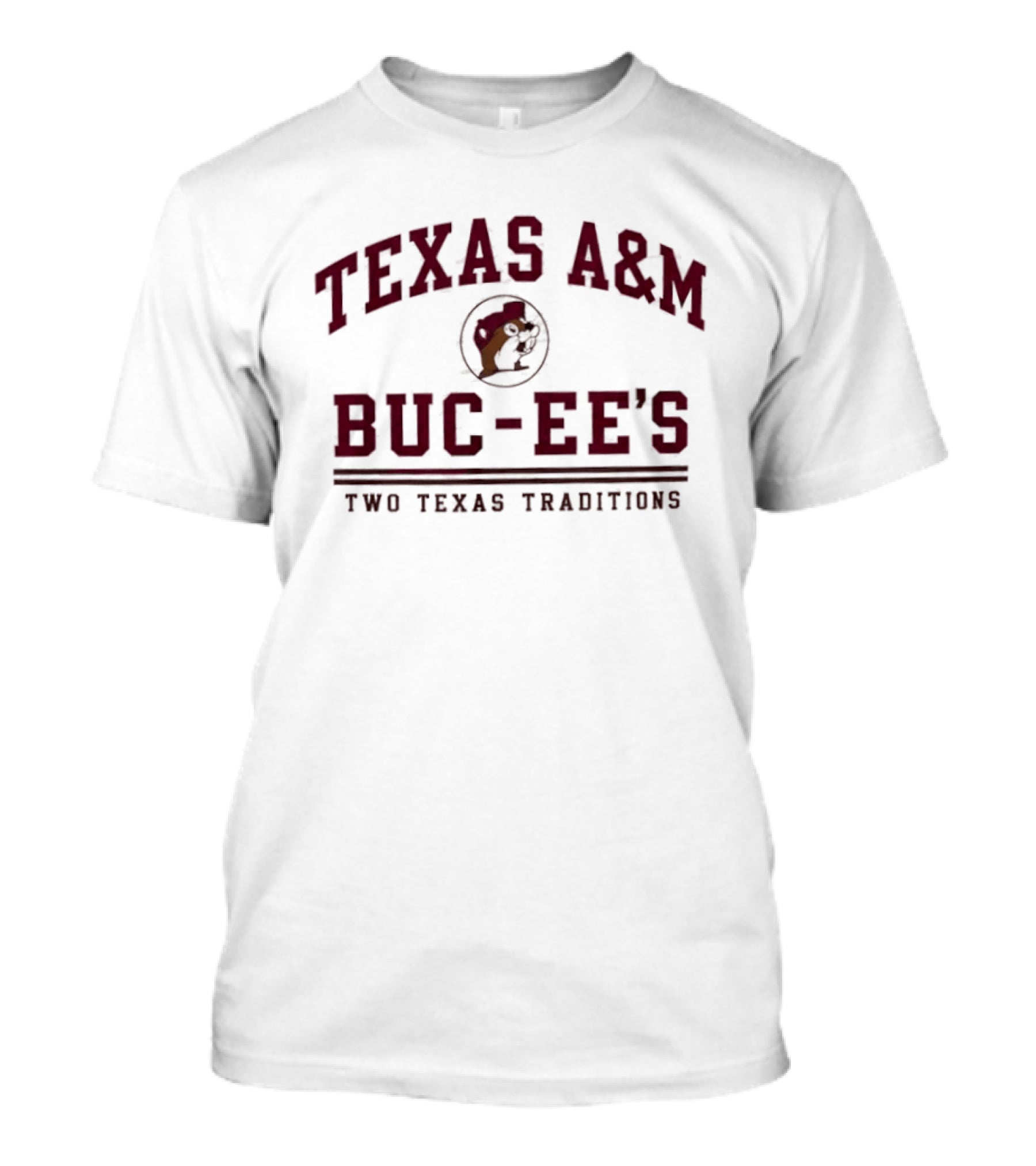 Texas A&M Buc Ee's Two Texas Traditions 2026 T-Shirt