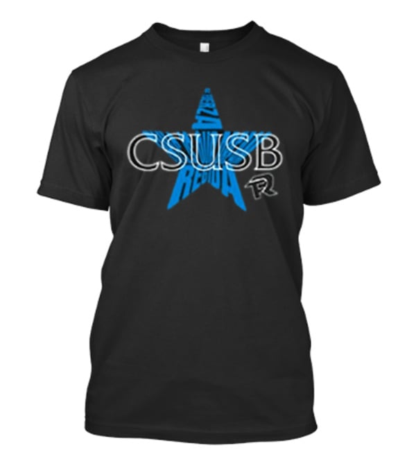 CSUSB X Fuerza Regida Star Burst Collaboration T-Shirt